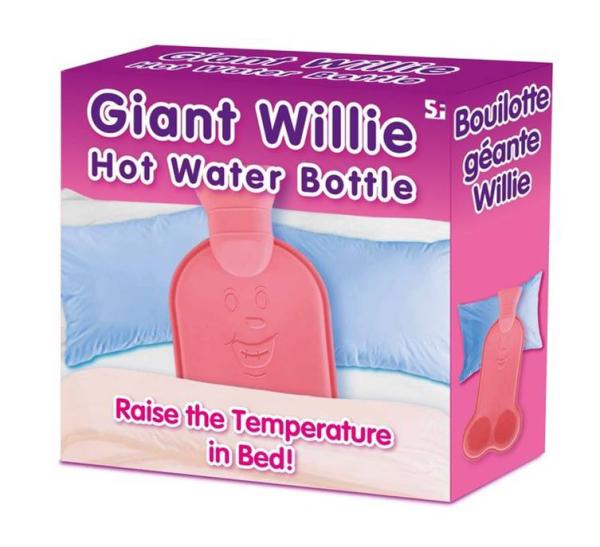 Spencer And Fleetwood - Willie Hot Water Bottle Pink 1