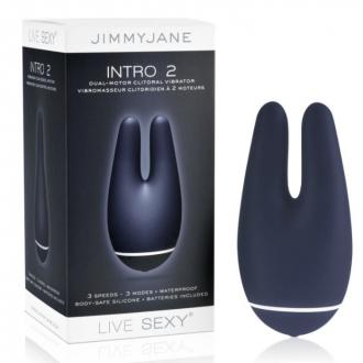 Jimmyjane Intro 2 Clit Stimulating Massager - Blue
