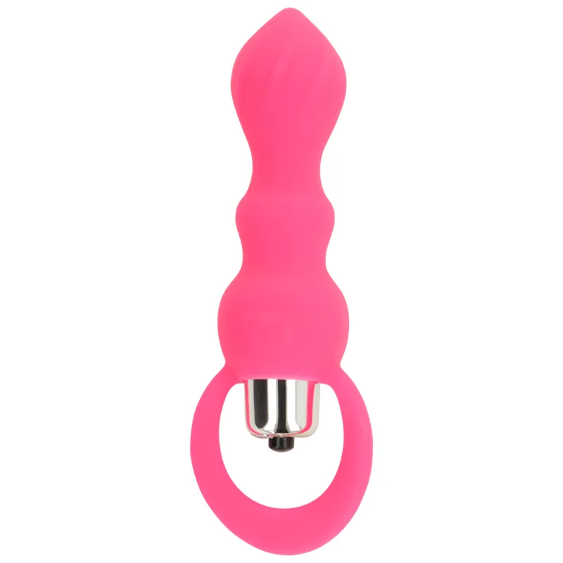 Ohmama Vibrating Butt Plug 9 Cm - Pink