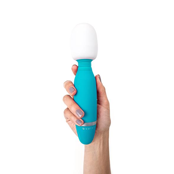 B Swish - Bthrilled Classic Wand Vibrator Jade - Masážna Hlavica 9