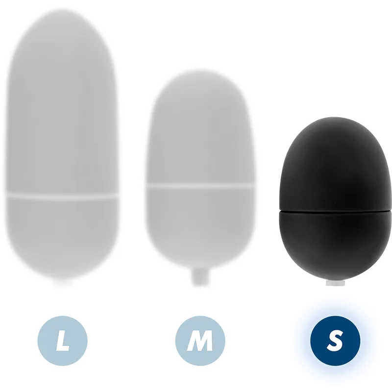 Online Remote Control Vibrating Egg S- Black