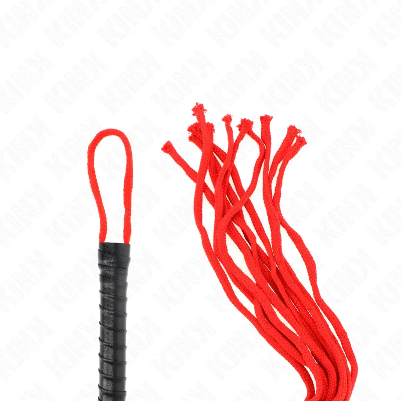 Kink - Rojo Rope Whip 56 Cm 4