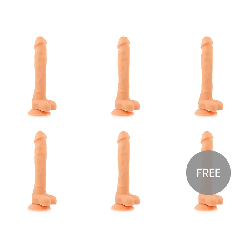 Cock Miller Silicone Density Articulable Cocksil 24 Cm 5+1 F