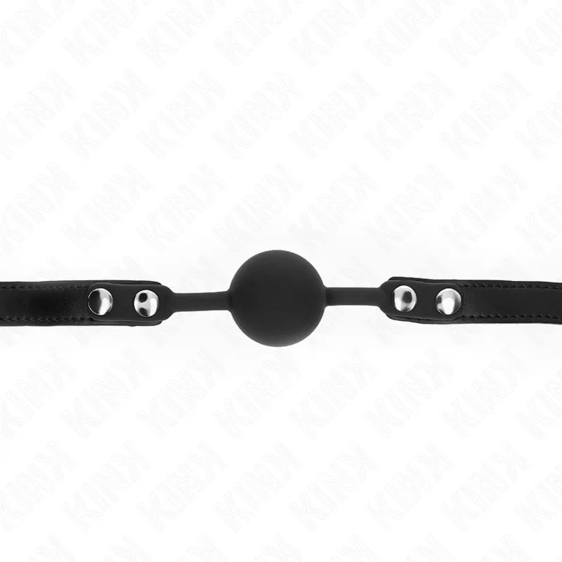 Kink - Model 1 Silicone Ball 4 Cm Gag With Lock 60 X 2 Cm 4