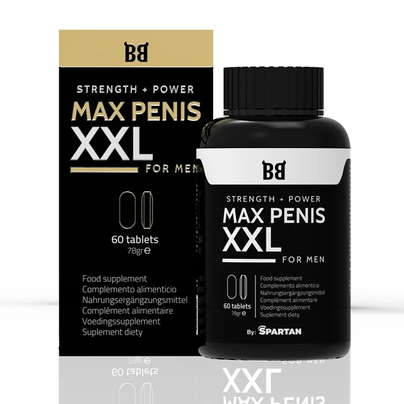 Blackbull By Spartan - Max Penis Xxl Strength + Power For Men 60 Tablets 1