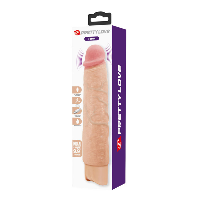 Pretty love - soren flexible realistic vibrator 9