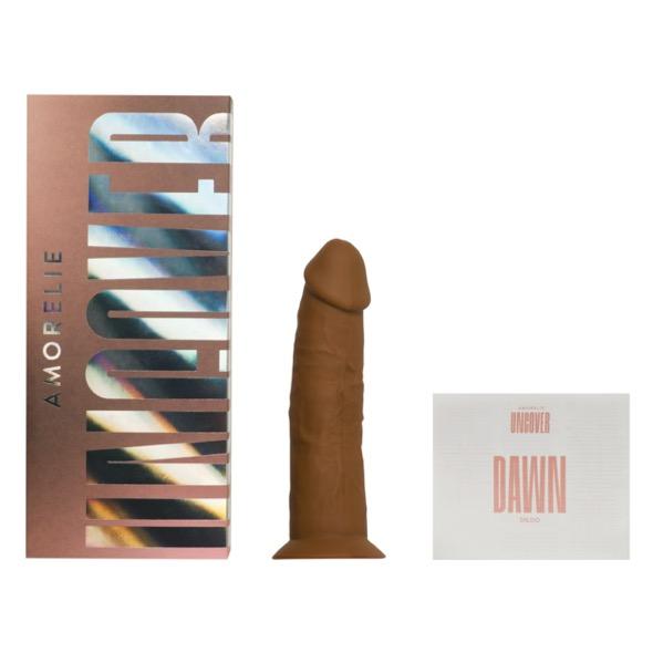 AMORELIE UNCOVER - Dildo 6 Chestnut