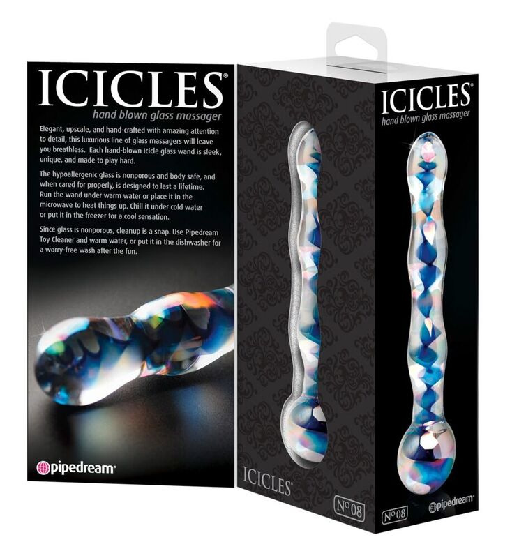Icicles - n. 8 glass massager 3