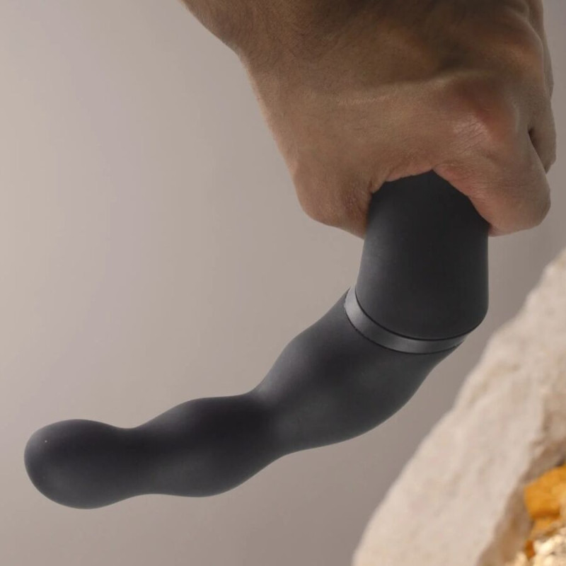 Rocks-off - black prostate and anal vibrator adapter 4