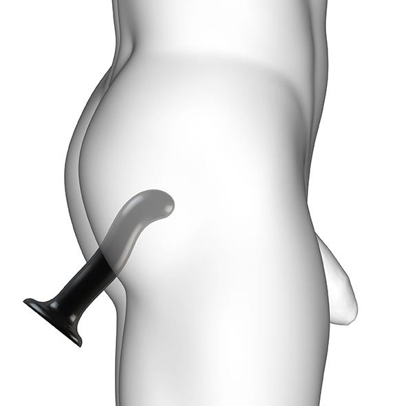 Strap-On-Me - G And P Spot Stimulation Dildo Xl Black 7
