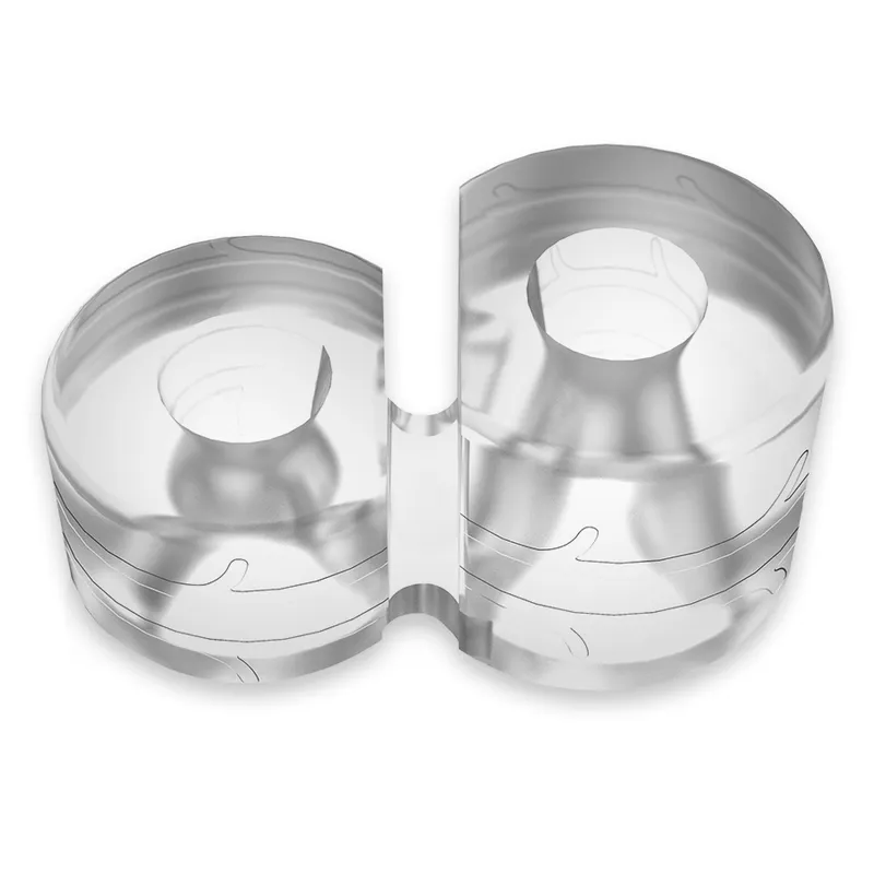 Powering Super Flexible Resistant Ring Double  Pr12 Clear 6