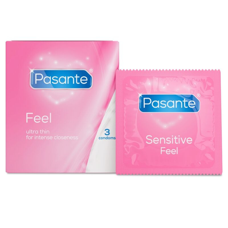 Pasante - kondómy citlivé ultra tenké 3 ks