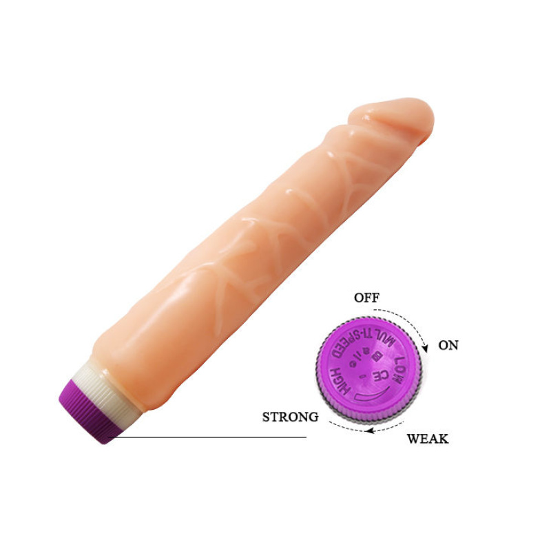 Baile - waves of pleasure realistic vibrating 25.5 cm 5