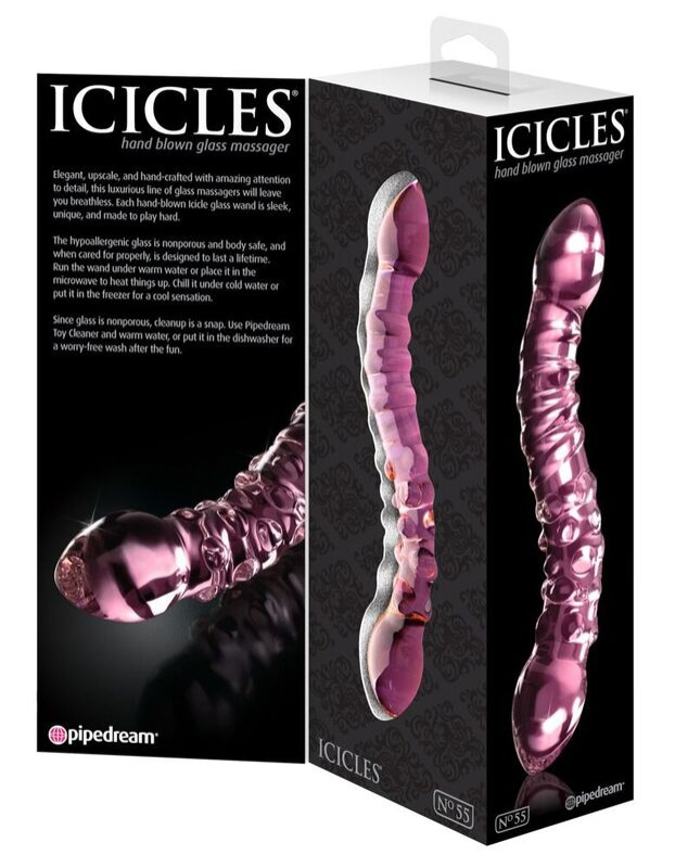 Icicles - n. 55 glass massager 2