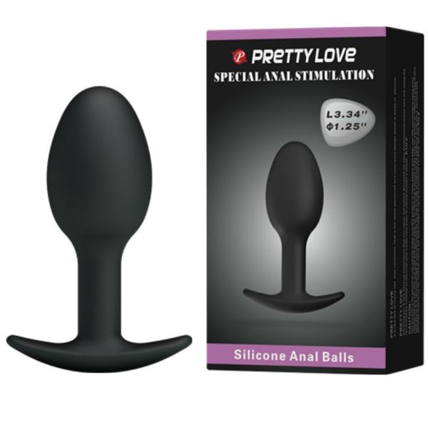 Pretty Love Ergonomic Silicone Anal Plug Anchor Design 6.5 C