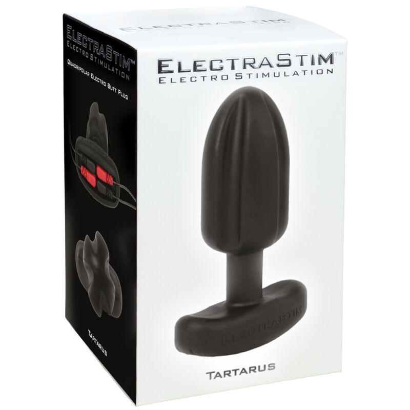 Electrastim - Tartarus Anal Plug Quadripolar Silicone Black