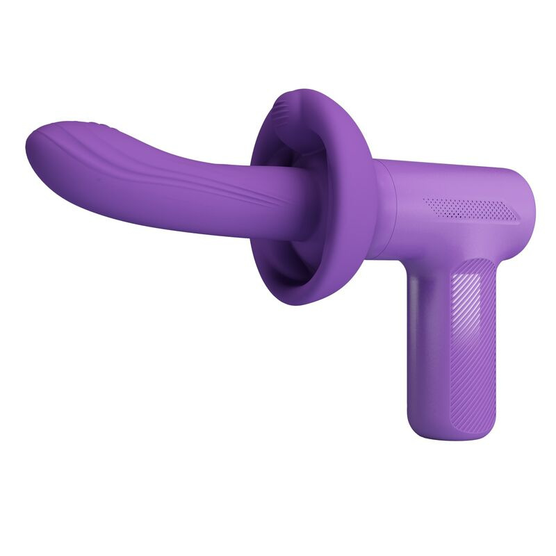 Pretty love - vito thrusting massage gun 5 modes purple 10