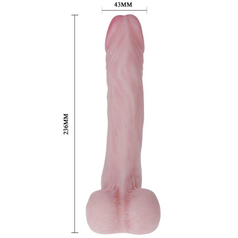 Cock Realistic Dildo Flesh 2