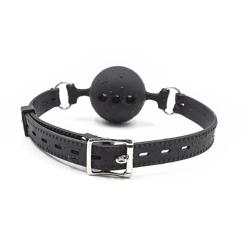 Ohmama Fetish Breathable Silicone Ball Gag Size M