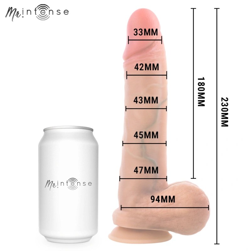 Mr intense - gary l ultra-realistic silicone cock with testicles 23 cm - Ø- 4.7 cm 3