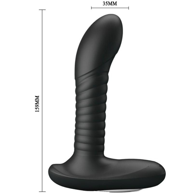 Pretty Love Massager Rotation And Vibrating Function Black