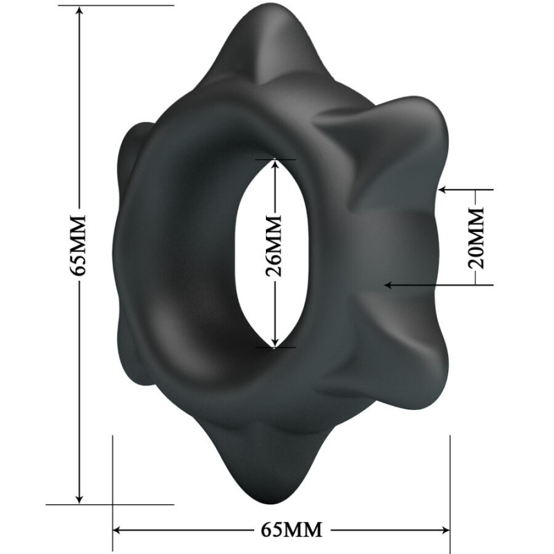 Crazy bull - ethaniel silicone ring model 11 5