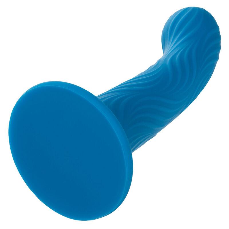 Calexotics - wave rider ripple anal plug blue 3