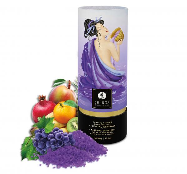 Shunga - Oriental Crystals Bath Salts Exotic Fruits 500 Gram 9