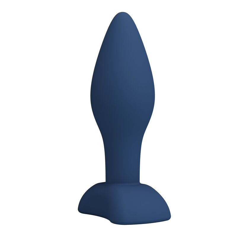 Mr play - tapered silicone anal plug blue l 3