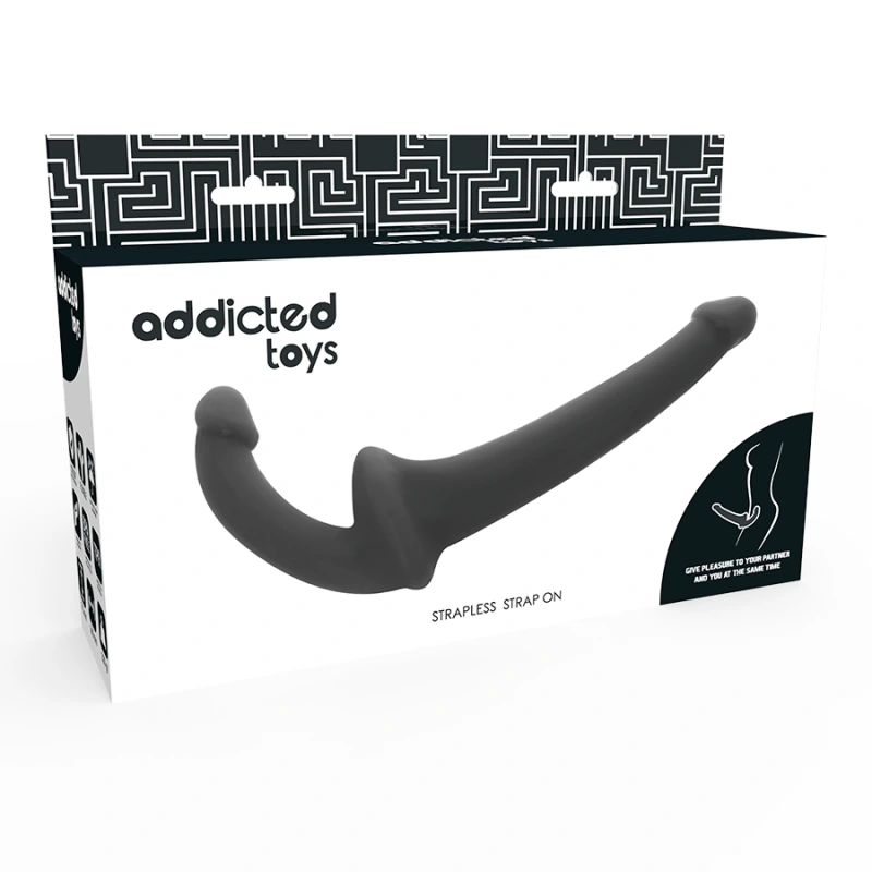 Addicted toys - dildo with rna s without subjection black 4