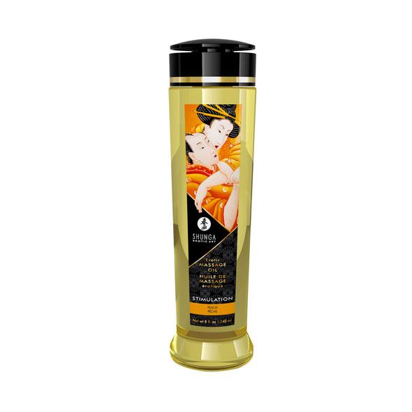 Shunga - Massage Oil Stimulation/Peach 240 ml