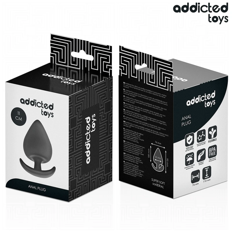 Addicted toys - anal plug silicone size xxl 11 cm 6