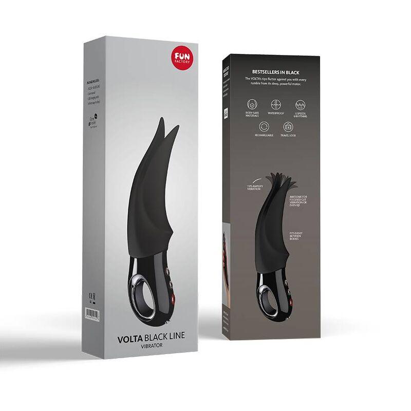 Fun Factory - Volta Clitoral Vibrator Black Line 3