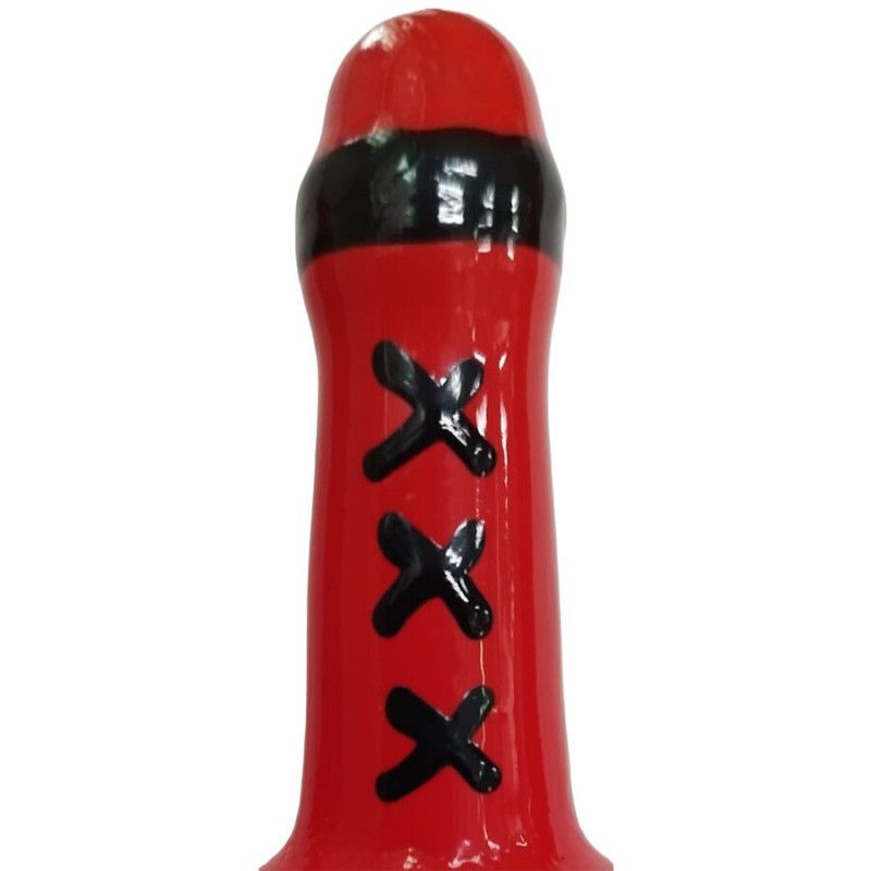 Condomerie - handpainted novelty condoms amsterdam red