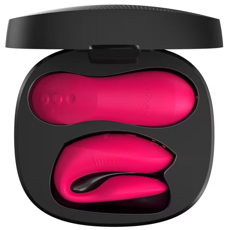 We-vibe - chorus pro premium couples vibrator electric pink 8