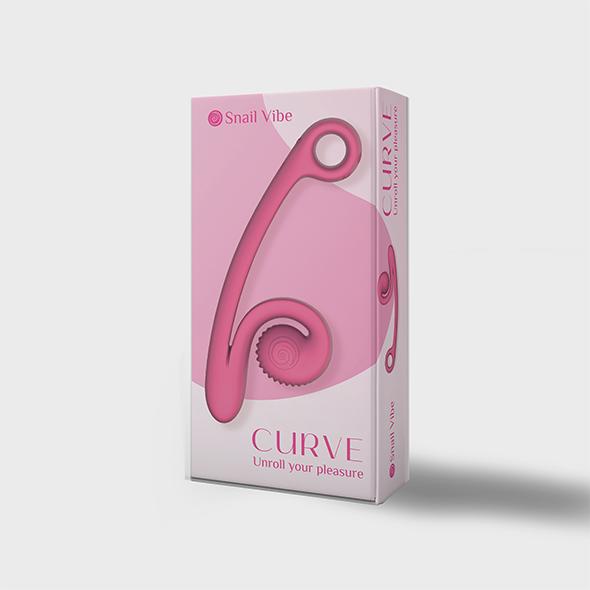 Snail Vibe - Curve Vibrator Pink 8