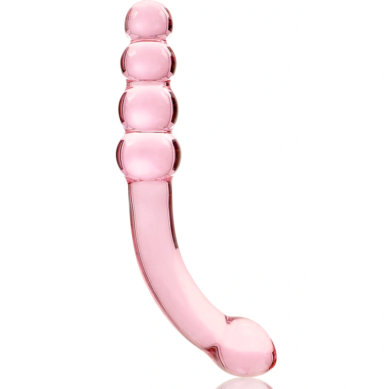 Nebula series by ibiza - model 14 dildo borosilicate glass pink 18.5 cm -o- 3 cm 4
