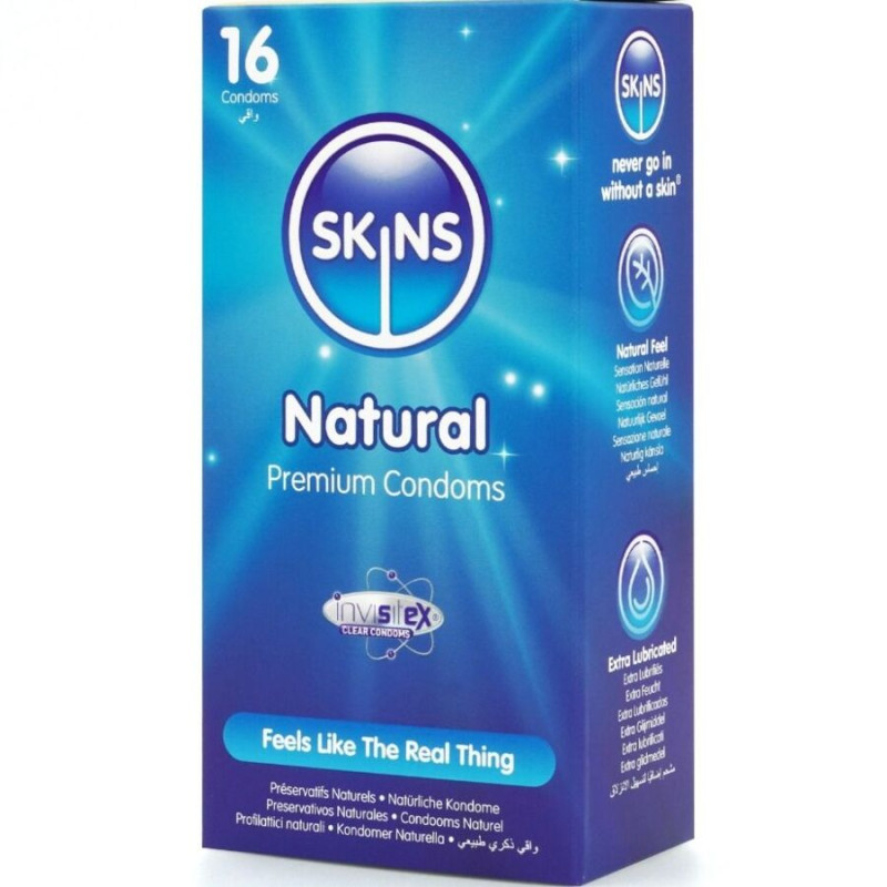 Skins - natural premium condoms pack 16 1