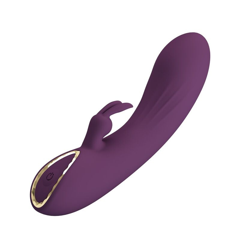 Pretty love - landyn rechargeable rabbit vibrator 10 functions purple 1