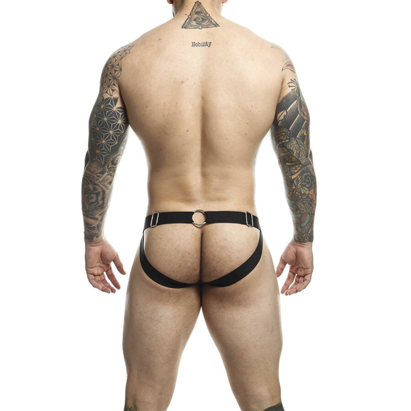 Mob - dngeon yellow jockstrap with chains one size 5
