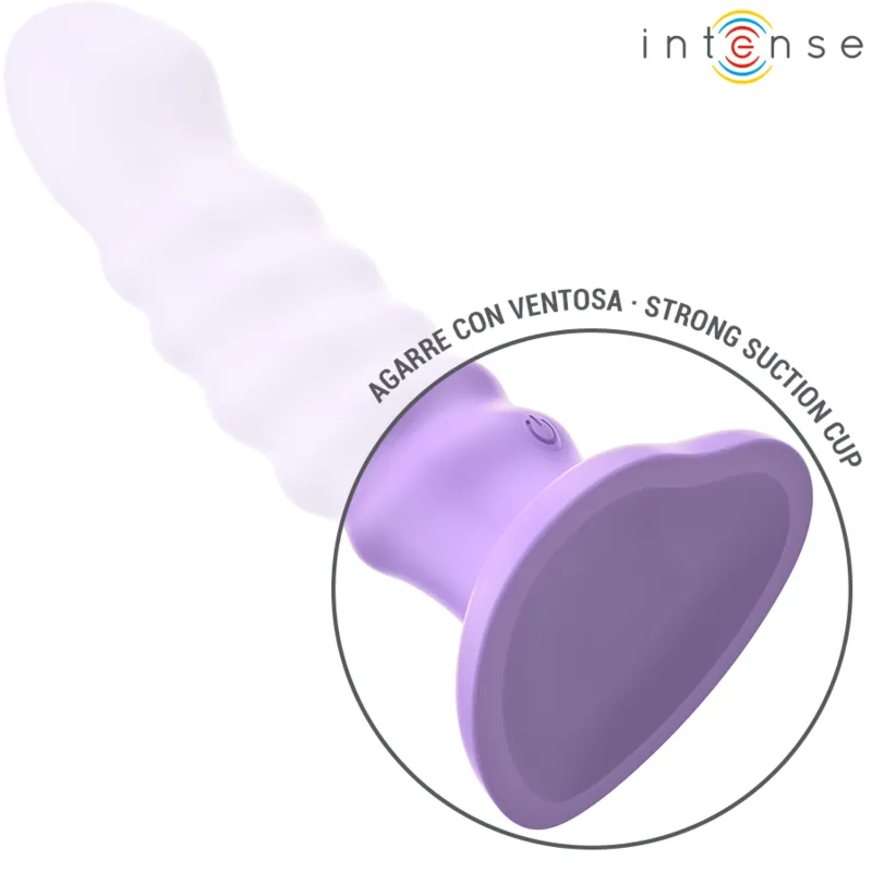 Intense - brenda vibrator size m spiral design 10 vibrations purple remote control 3