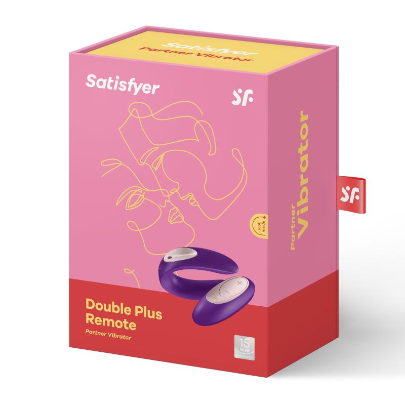 Satisfyer - Double Plus Remote Partner Vibrator