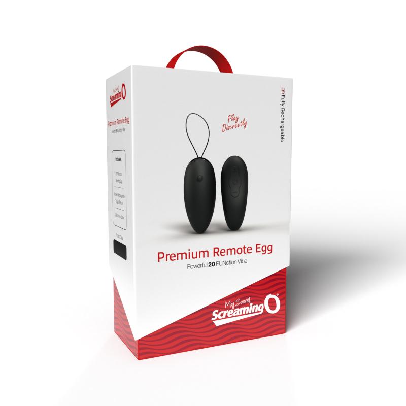 The Screaming O - Premium Remote Egg Black 6