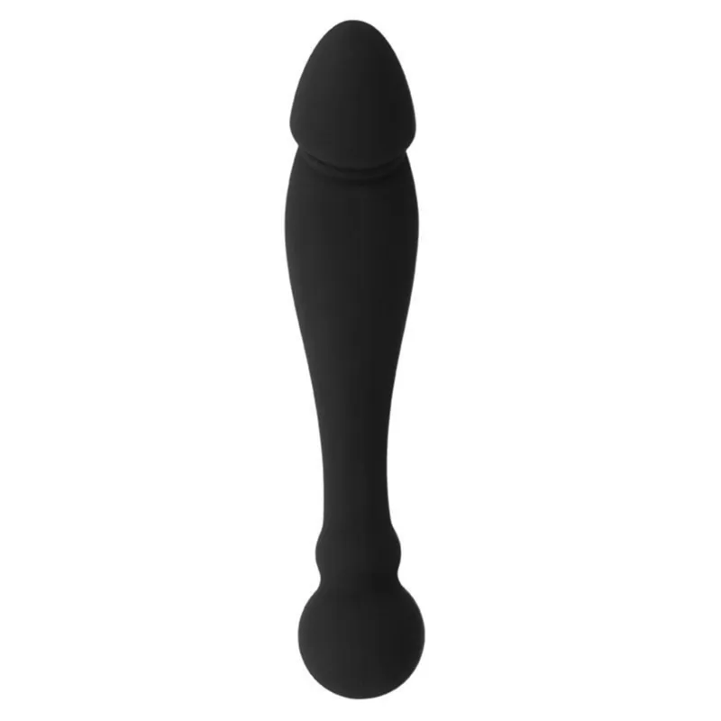 Black&Silver - Karl G-Spot Stimulating Dildo 18 Cm 3