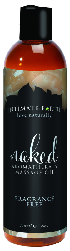 Intimate Earth - Massage Oil Naked Unscented 120 Ml 2
