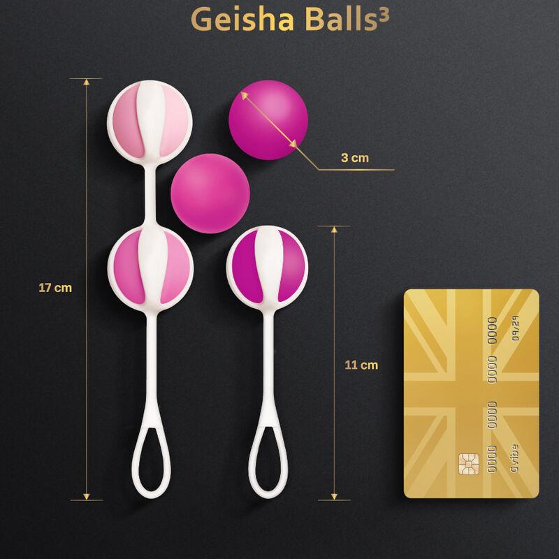 G-Vibe - Set 5 Geisha Balls3 Pink 2