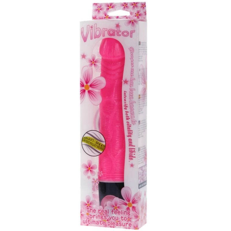Baile - vibrator multispeed 21.5 cm pink 2