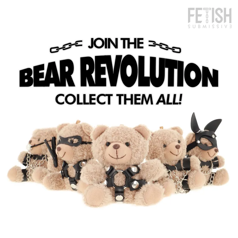 Fetish submissive - bongo teddy bear bdsm model 4 6