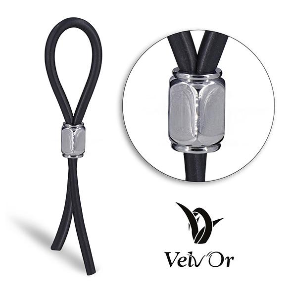 Velv&Apos;Or - Jboa 305 Adjustable Cock Ring Black