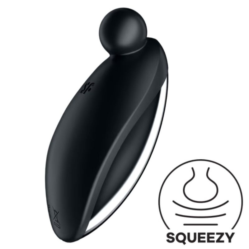 Satisfyer - Spot On 2 Lay-On Vibrator Black - Stimulátor klitorisu
